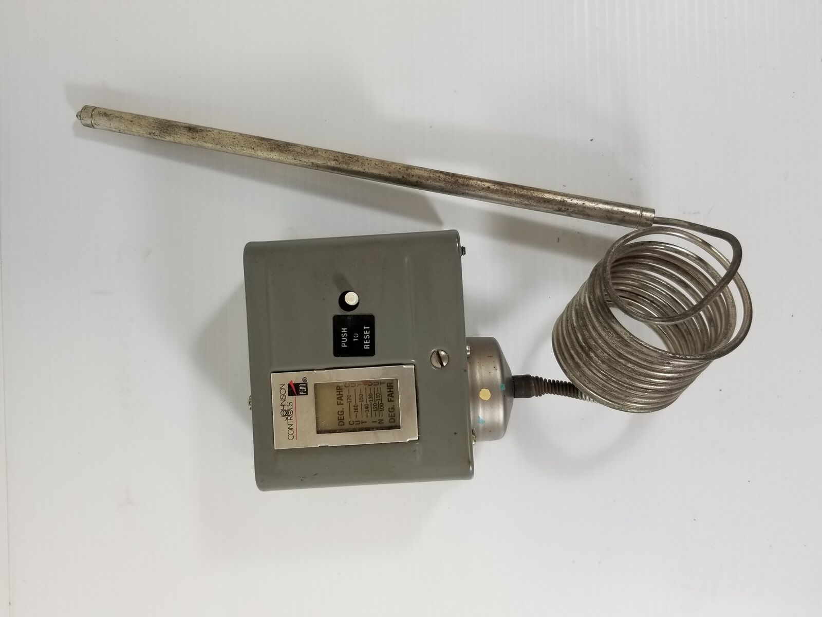 Johnson Controls A70KA-1 Temperature Control 100-170F Thermometer