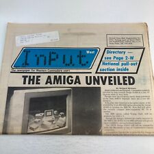 Input Personal Computing Computer History Newspaper Canada August 1985 Amiga picture