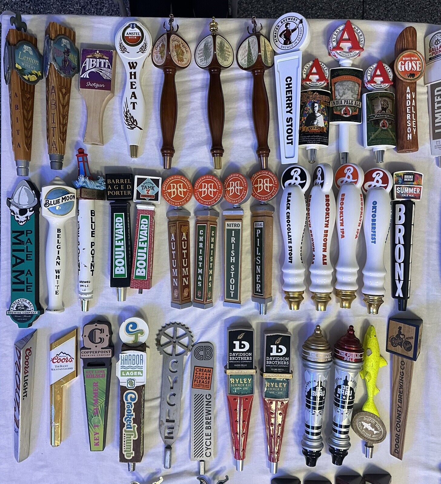 Beer Tap Handles/Toppers - PICK YOUR OWN - $20 each - VOLUME DISCOUNTS 4/2/24