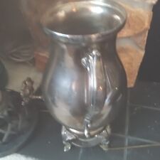 Vintage Silver plated Coffee Tea Urn Decanter Server Samovar Made in Indonesia.  picture