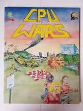 CPU Wars #1 VF/NM (1980, Chthon) 11x15, IBM hacker culture, underground/indie picture