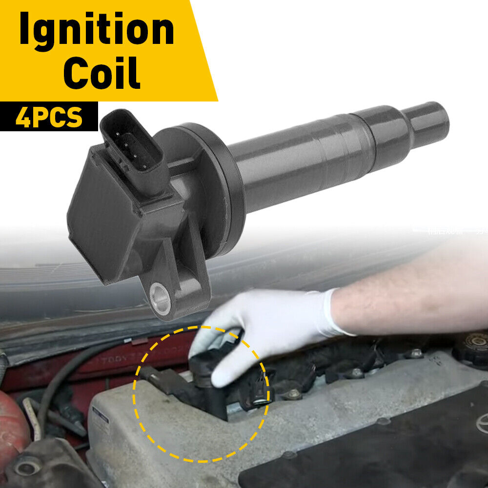 4x Ignition Coil For 00-08 Toyota Corolla Celica Matrix 1.8L UF247 90919-02339