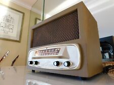 VTG SPARTAN RADIO 6V6 Tube amplifier, Tube Tabletop Radio RESTORED WATCH IT PLAY picture