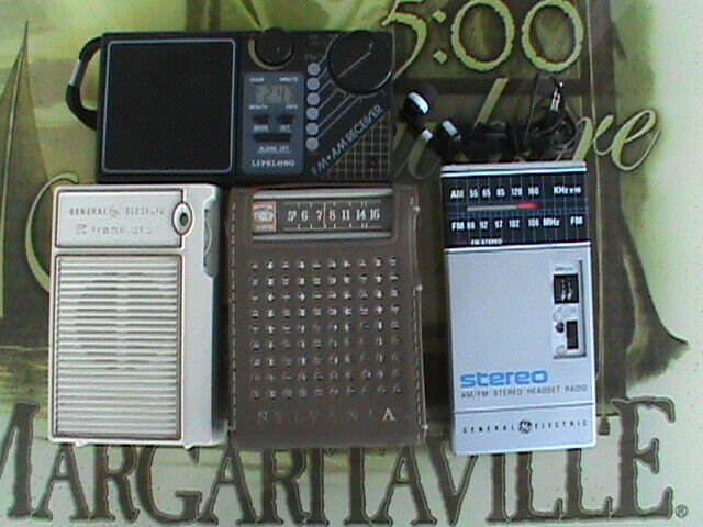 Lot of 4 Working Transistor Radios