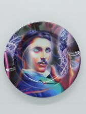 V Syndicate Small Metal Ashtray - Tesla High Voltage (5.5 in) picture