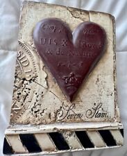 SID DICKENS MEMORY BLOCK / TILE T-175  SEVEN OF HEARTS RRETIRED picture