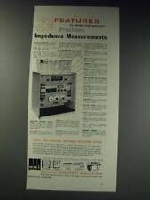 1963 Electro Scientific Industries 291B Universal Impedance Measuring System Ad picture