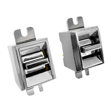 C3 Power Window Switch 1 Pair Left Driver Side Switch with Chrome Plated | Repla picture