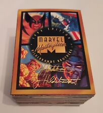 Marvel Masterpiece Gold Foil Signature Series Singles (1994 Fleer) picture
