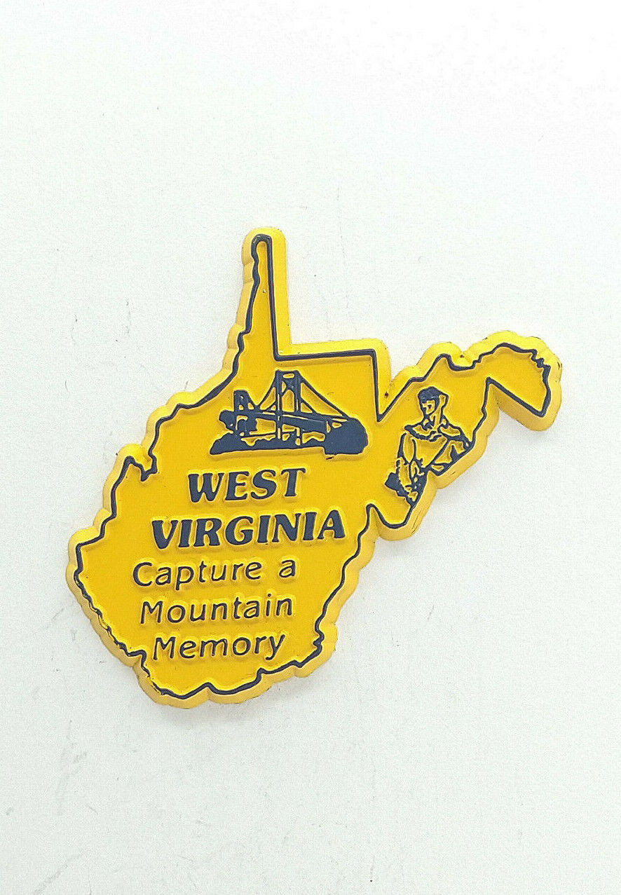 WEST VIRGINIA Capture A Mountain Memory Fridge Magnet Souvenir 