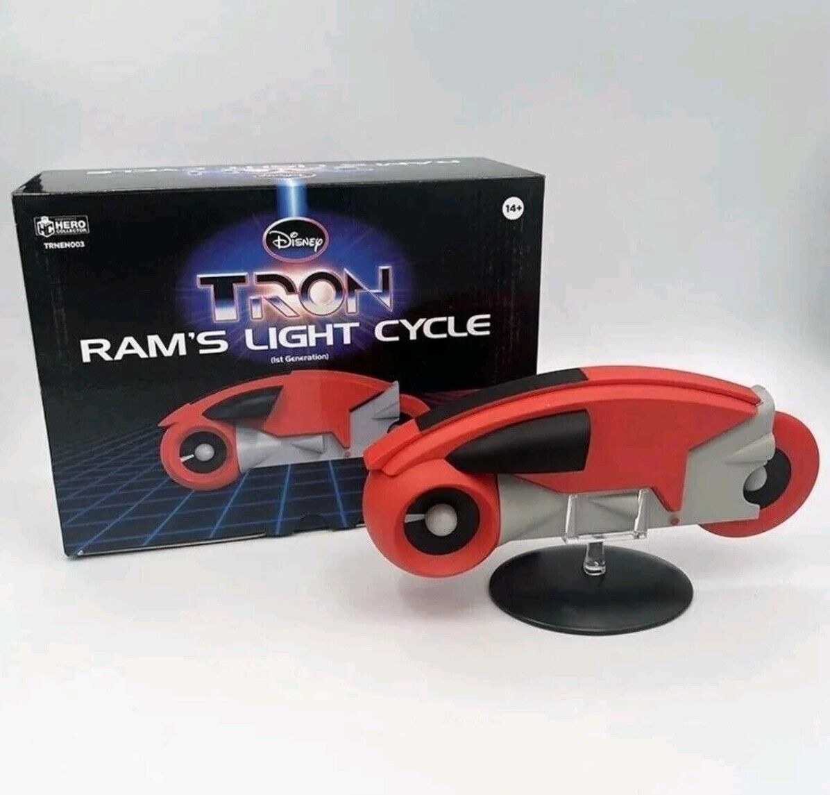 Eaglemoss Tron RAM's Light Cycle Red, Limited to 250 NIB