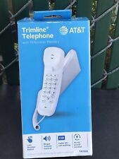 AT&T~Trimline Telephone~ White~TR1909~Caller ID-Waiting W/ 13 Number Memory~NEW picture