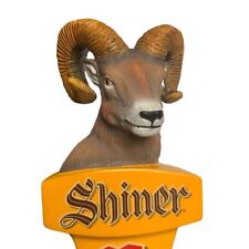 SHINER BOCK RAM Draft BEER Tap Handle Tapper Pull Large 11.5” Shiner, Texas picture