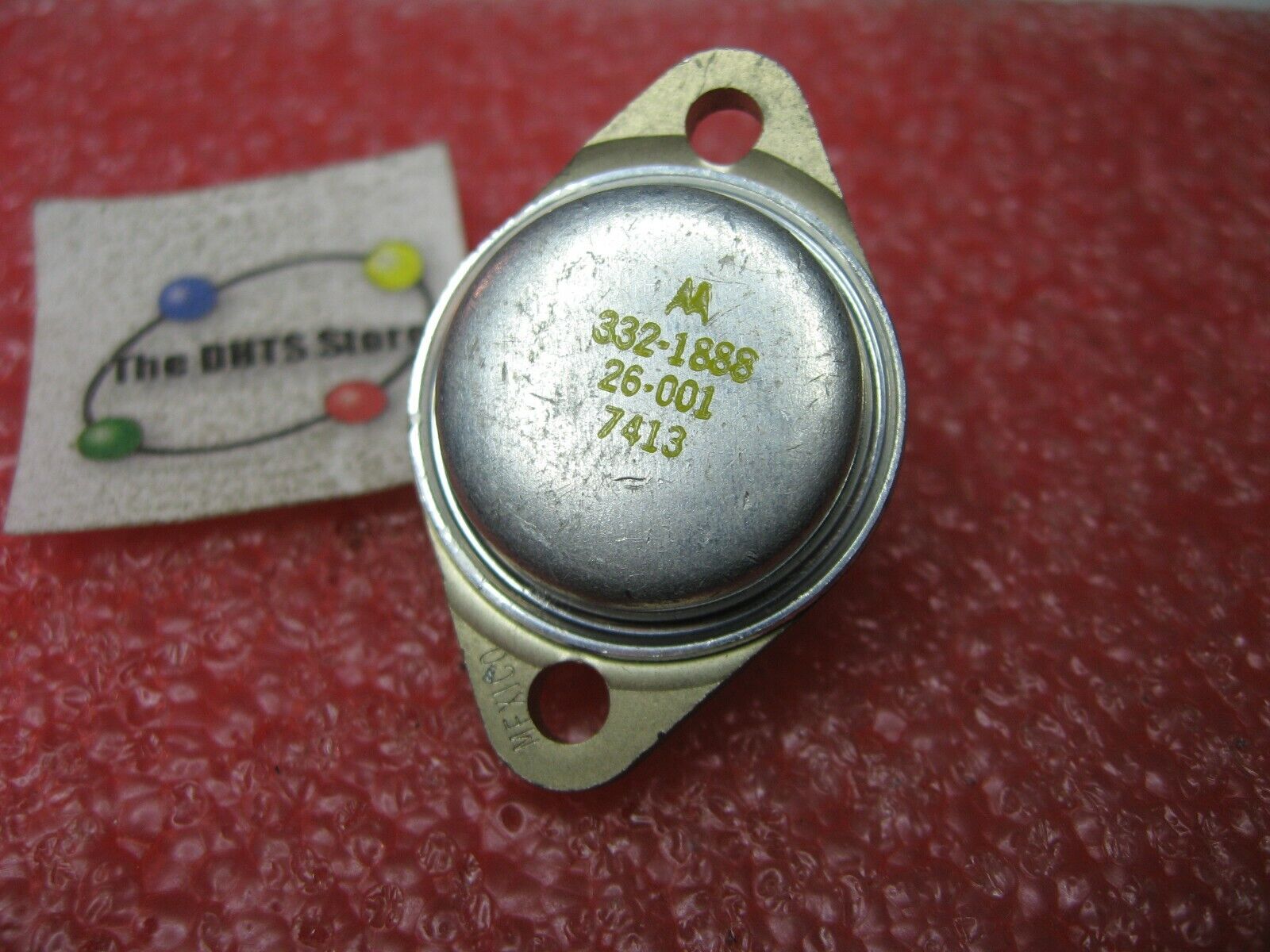 332-1888 26-001 Motorola PNP Germanium Power Transistor TO-3  NOS Qty 1 