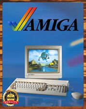 Amiga 1200 Computer - The Computer For The Rest Of Us - Metal Sign 11 x 14 picture