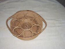 SWEETGRASS BASKET/Drink Server/Coastal South Carolina/Great Condition picture
