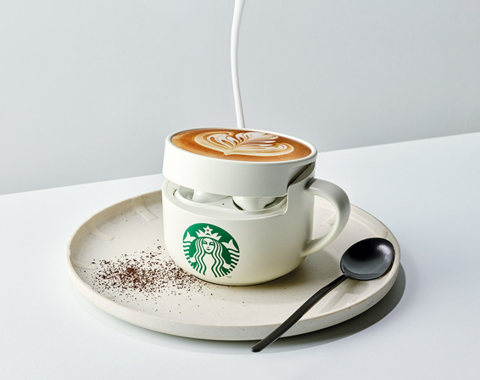 Samsung + Starbucks Korea 2022 Latte Art Buds 2 Case Limited Edition