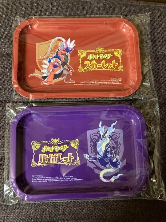 Nintendo Switch Pokemon Scarlet & Violet Original Tray set Japan NEW