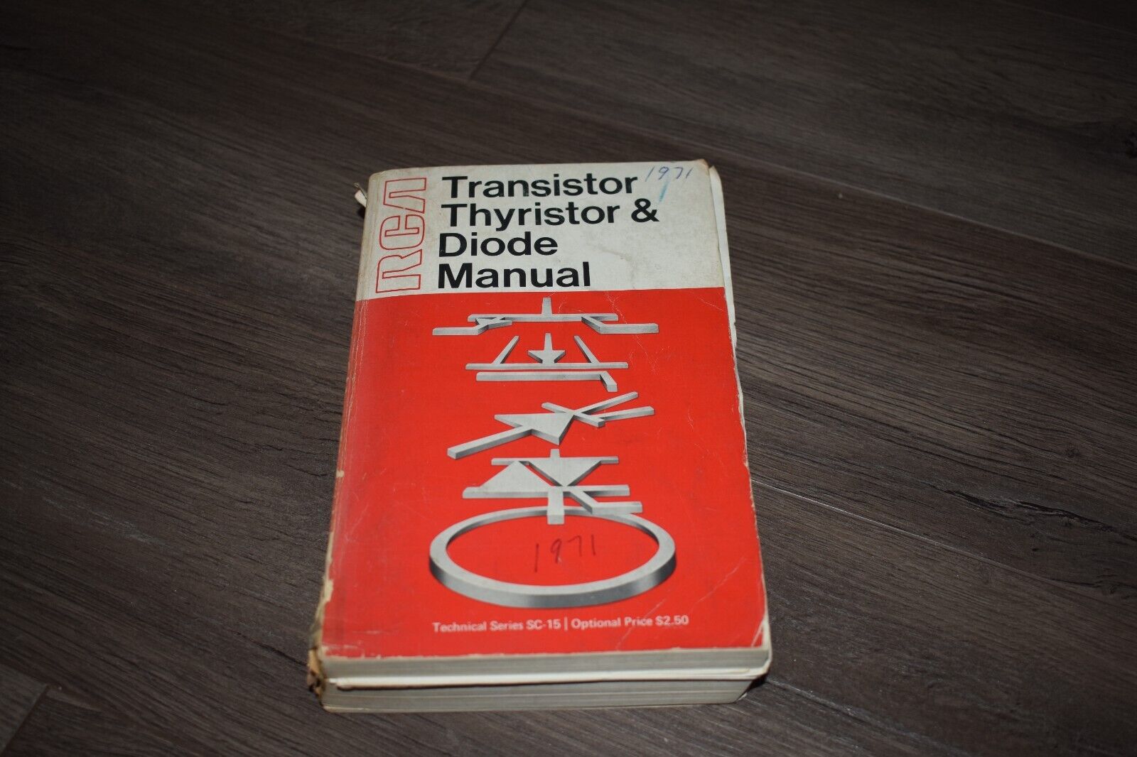 RCA Transistor, Thyristor & Diode Manual 1971 book SC-15