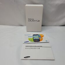 Samsung Galaxy S III S3 White Retail Box 2013 **BOX ONLY** Prank Gag Gift picture