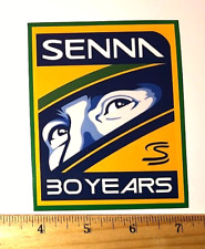 AYRTON SENNA World Champion Brazil SENNA 30 Years Imola Memorial Sticker Decal picture