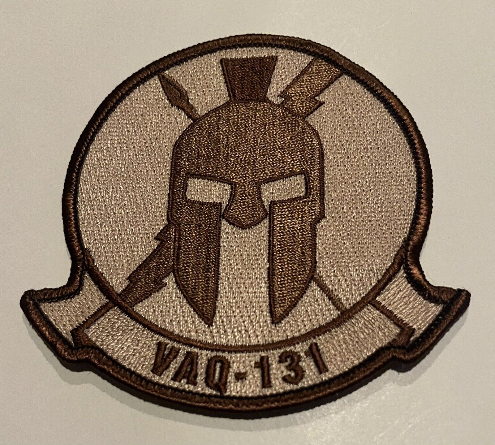 4” USN Electromagnetic Attack Squadron VAQ-131 Lancers Desert Patch