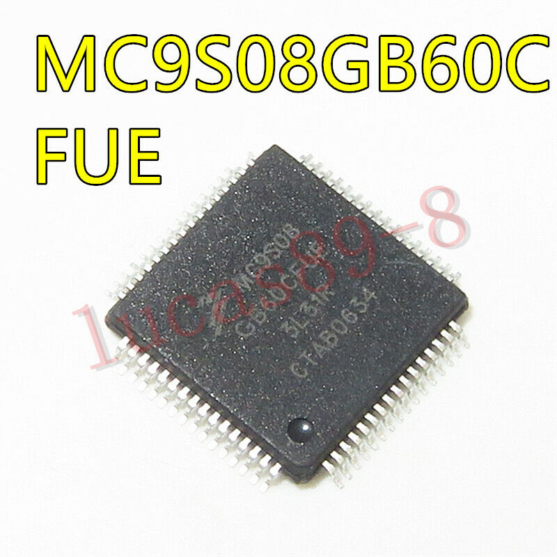 1PCS MC9S08GB60CFUE Manu:FREESCAL Package:QFP,8BIT 60K FLASH 4K RAM new