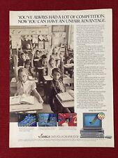Amiga by Commodore Computer 1986 Print Ad - Great to Frame picture