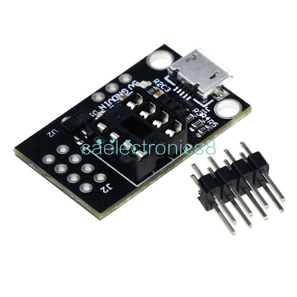 Mini ATTINY85 Micro USB Development Programmer Board for Tiny85-20PU