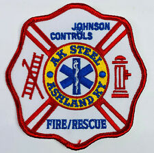 AK Steel Johnson Controls Fire Rescue Ashland Kentucky KY Patch J6 picture