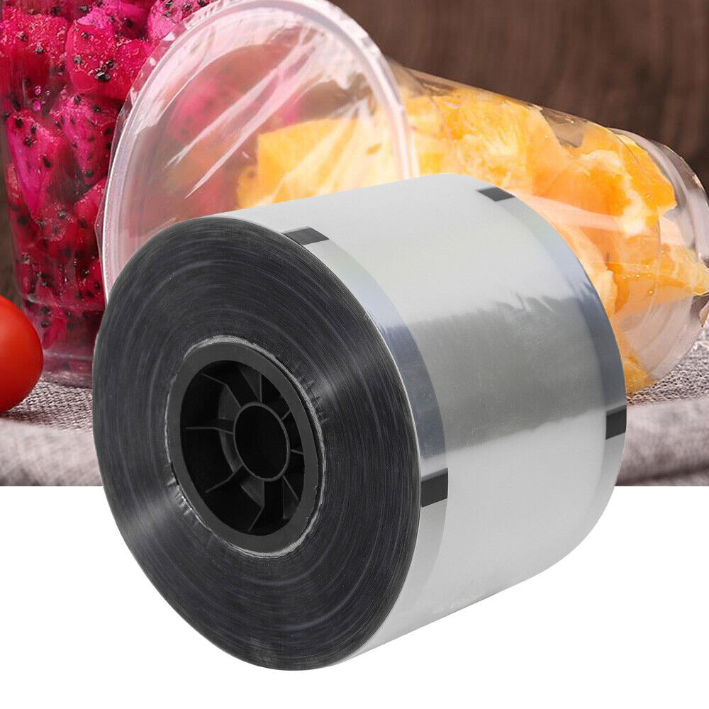 2 Rolls Cup Sealer Film Boba Bubble tea milk sealing healthy material 4000 Pcs/r