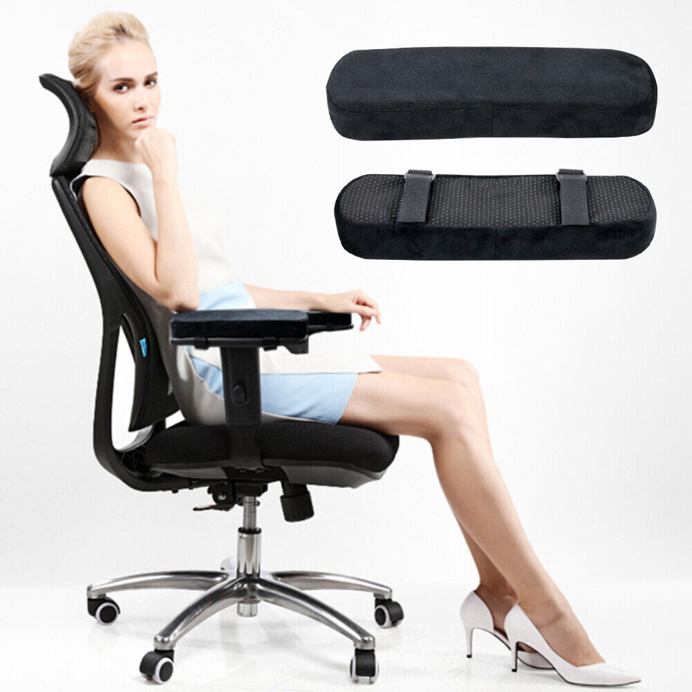 Durable Memory Cutton Foam Elbow Arm Rest Cover Chair Armrest Cushion Pads Soft