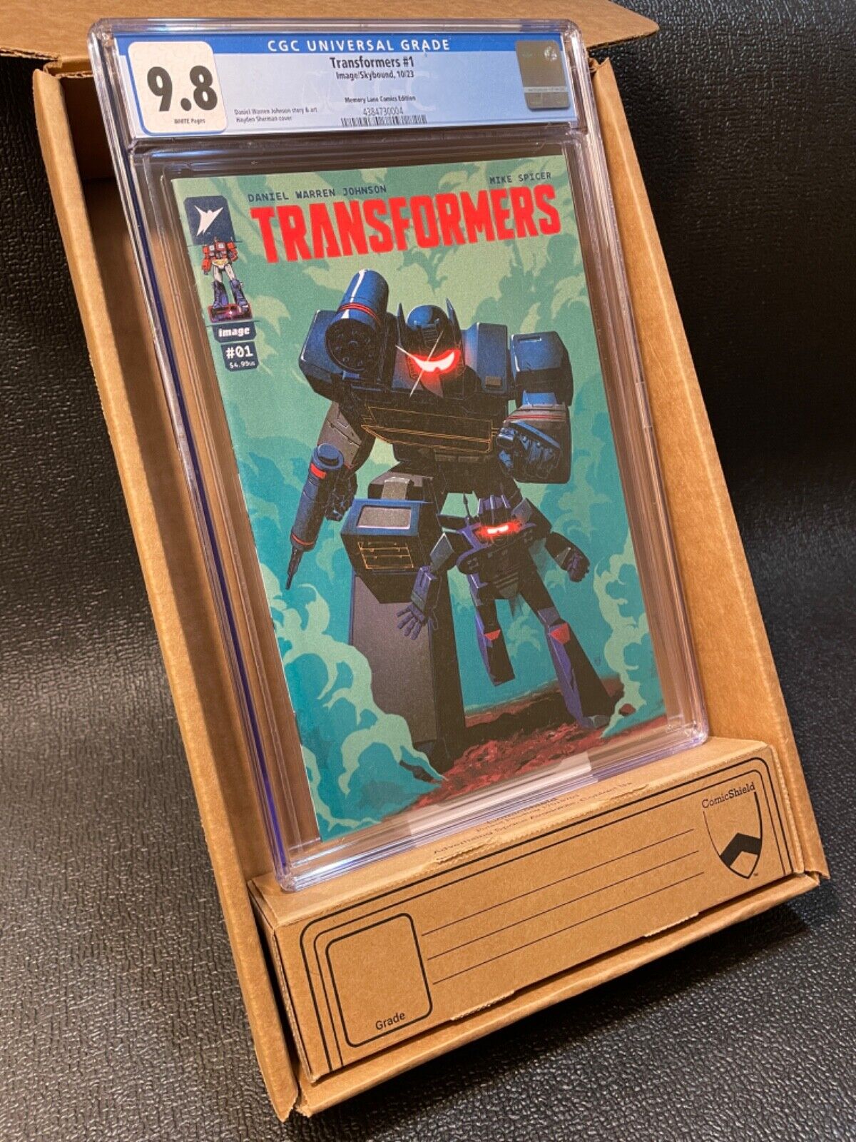 Transformers #1, Memory Lane Comics Edition (2023) CGC 9.8 (Rare)