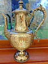 Meriden Britannia 1835 Series 1800s Silver-plated Tea Coffee Server Pot Antique picture