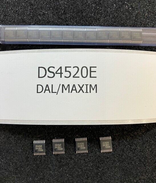 DS4520E DALLAS MAXIM IC I/O EXPANDER I2C 9B 16TSSOP SMD 8 PIECES