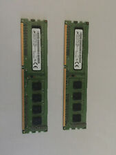 2 Micron 4G Memory RAM 4GB 1Rx8 PC3-12800U-11-11-A1 MT8JTF51264AZ-1G6E1 1412 picture