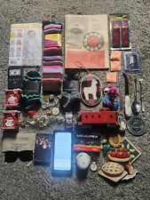 Large Junk Drawer Lot Of Misc. Vintage Stuff Samsung Smartphone Beatles Watches  picture