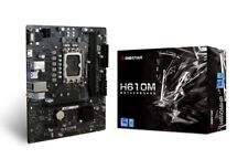 Biostar Microatx Motherboard With Intel H610 Chipset Pcie 4.0 Compatible, No.73 picture