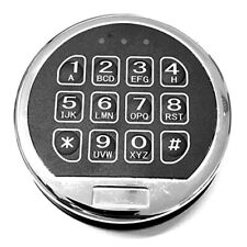 Electronic Safe Lock with Solenoid Chrome Keypad Safe For Gun Safe Lock picture