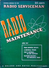 PHASE INVERTER CIRCUITS - RADIO MAINTENANCE MAGAZINE, APRIL 1947 picture