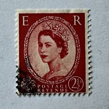ERROR QUEEN ELIZABETH II WILDING STAMP INVERTED WATERMARK QEII QE2 COLLECTABLE picture