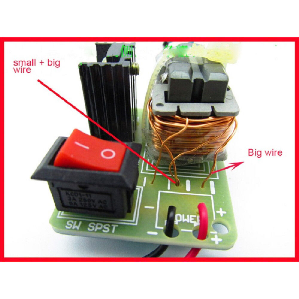 15KV High Voltage Inverter Generator Spark Arc Ignition Coil Module DIY Kits