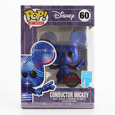 Funko POP Disney: Art Series #60 - Conductor Mickey Exclusive In Hard Protector picture