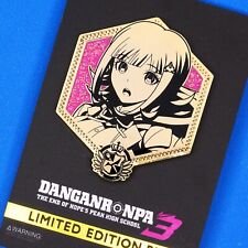 Chiaki Nanami Danganronpa 2 3 Golden Enamel Pin Figure Anime Trilogy Switch PS4 picture
