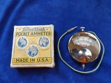 Vintage Sterling Ammeter No. 23 flash battery tester in Original Box. picture