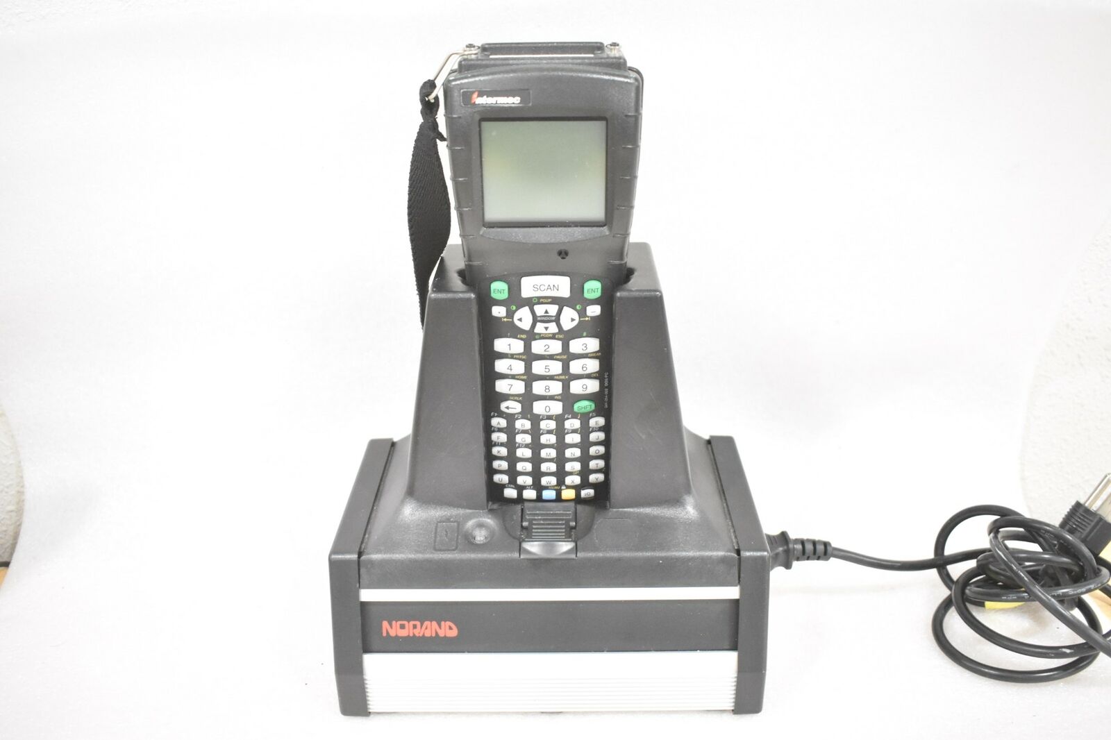 INTERMEC MODEL 6400 BARCODE SCANNER WITH PEN*KEY 6400 SINGLE DOCK CHARGER