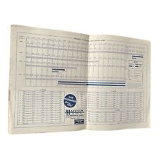 Frequency Multiplication Division Chart Ham Radio Harrison New York RCA Vintage picture