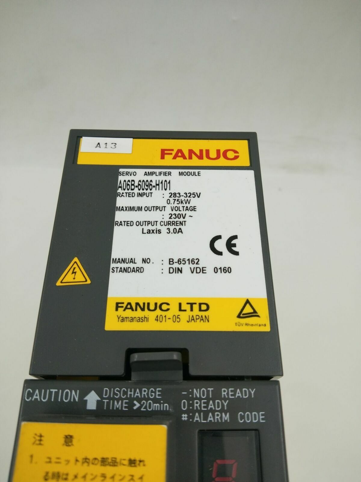 FANUC A06B-6096-H101 Servo Amplifier A06B6096H10 New In Box Expedited Shipping