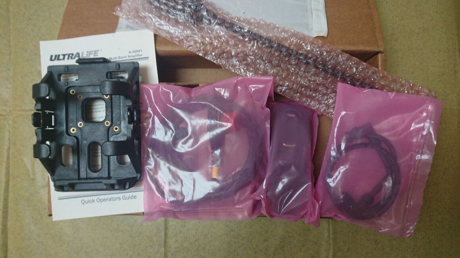 Ultralife A-320KT Amplifier Accessories Kit .  HARRIS PRC-152 / THALES PRC-148