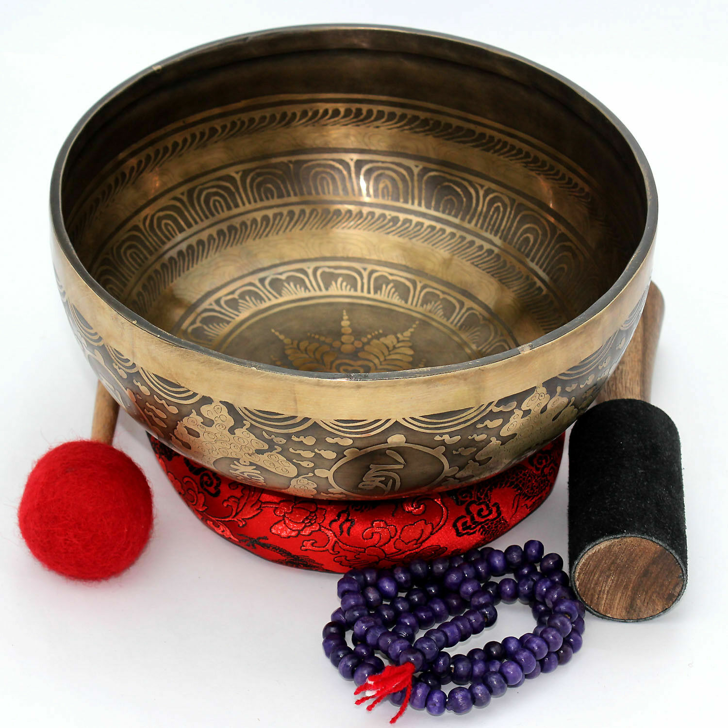  Mantra Singing Bowl- Sound Therapy Stress Reduction Chakra Frequency Healing 